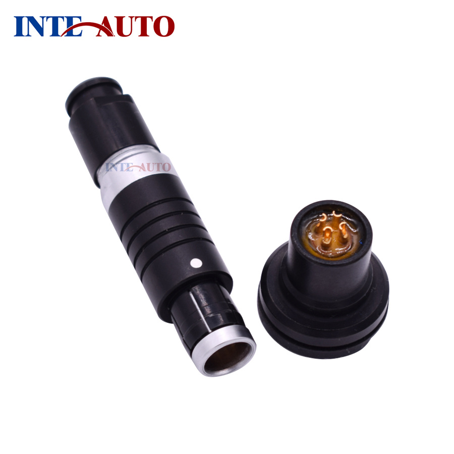 Fischer M9 4-Pin Circular Push-Pull Connector for Communication
