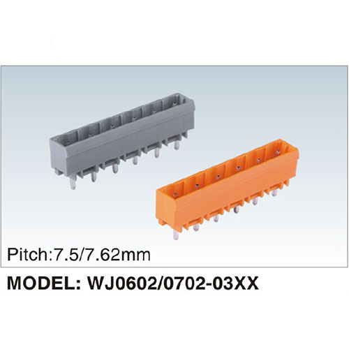 New Developing Mcs Terminal Block (WJ0602/0702-03XX-7.5/7.62mm)