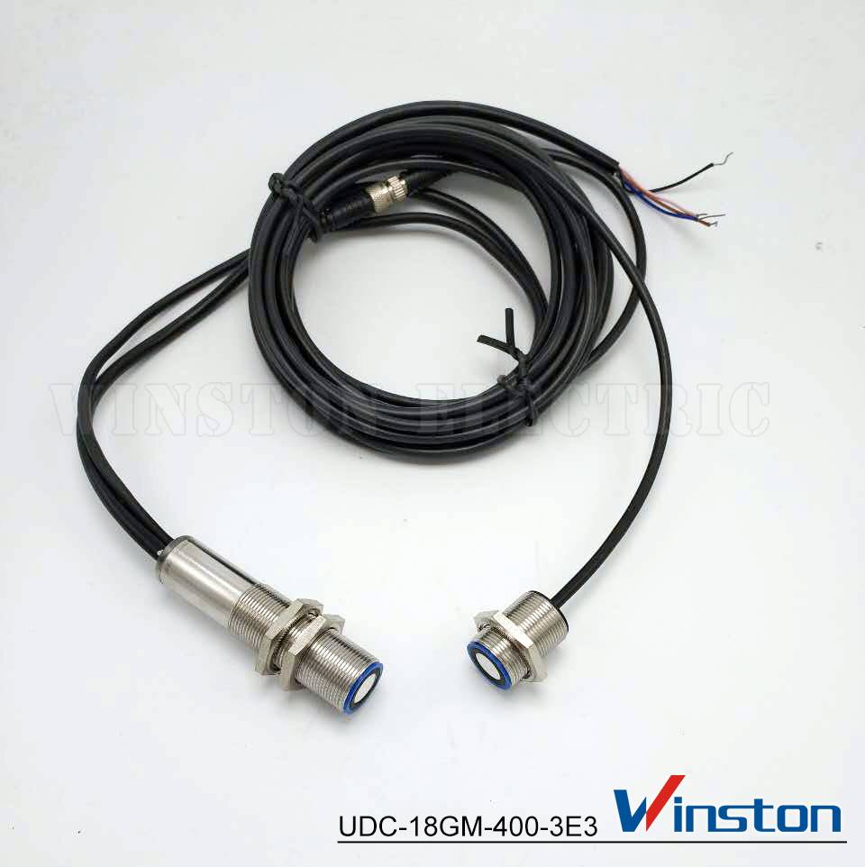 Ultrasonic Transducer Double Sheet Sensor (UDC-18GM-400-3E3)