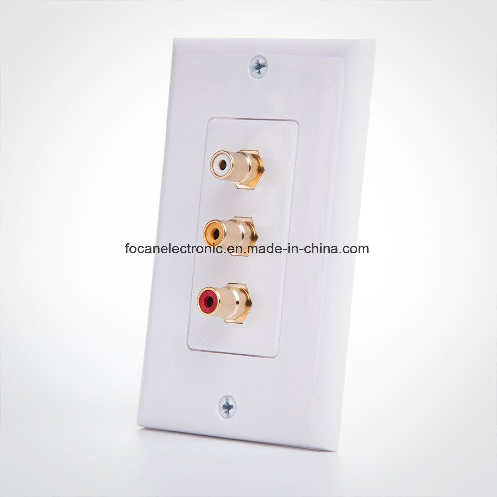 RCA Wall Plate
