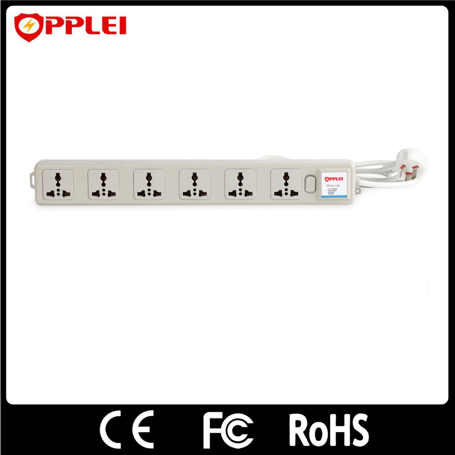 6 Portsmouth 10ka Power Distribution System Surge Protector