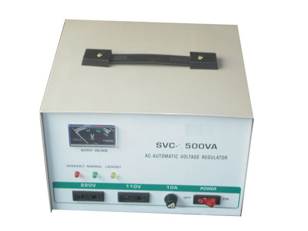 SVC Singe Phase High Accuracy Full Automatic AC Voltage Stabilizer