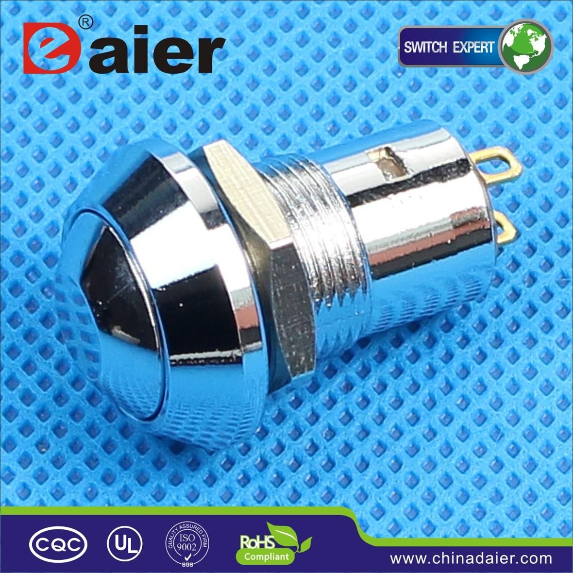110V Waterproof Pushbutton Switch (GQ-12BJ-L)