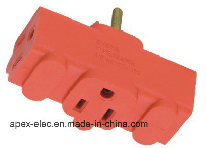 3 Ways Adapter Socket and Plug