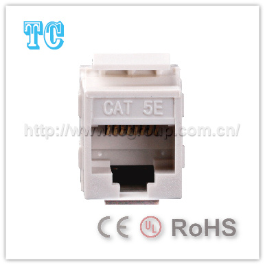 Ce Certificate Unshielded Cat5e Keystone