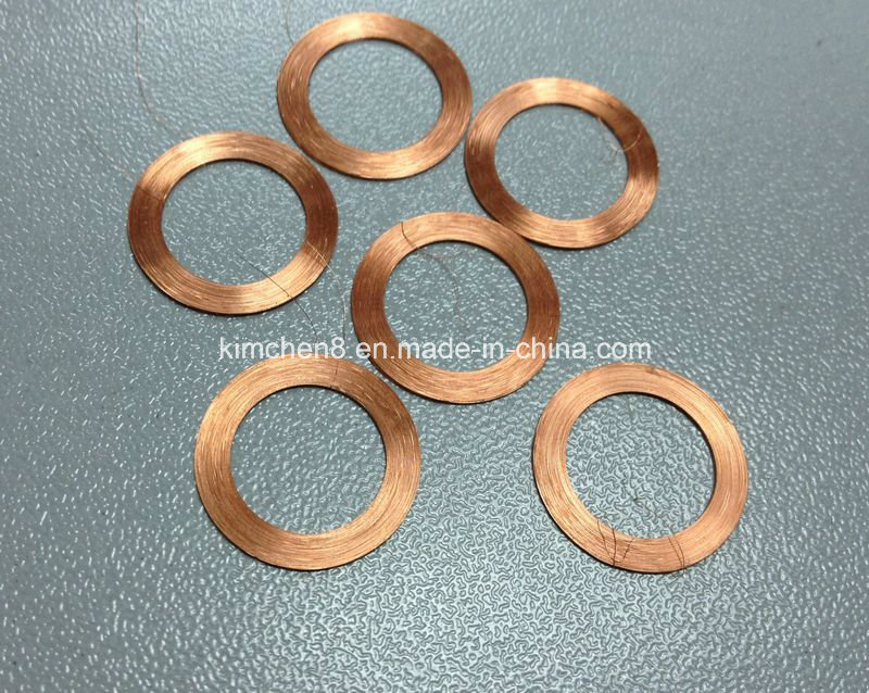 High Efficiency Coin Card Inductor Air Core Coil