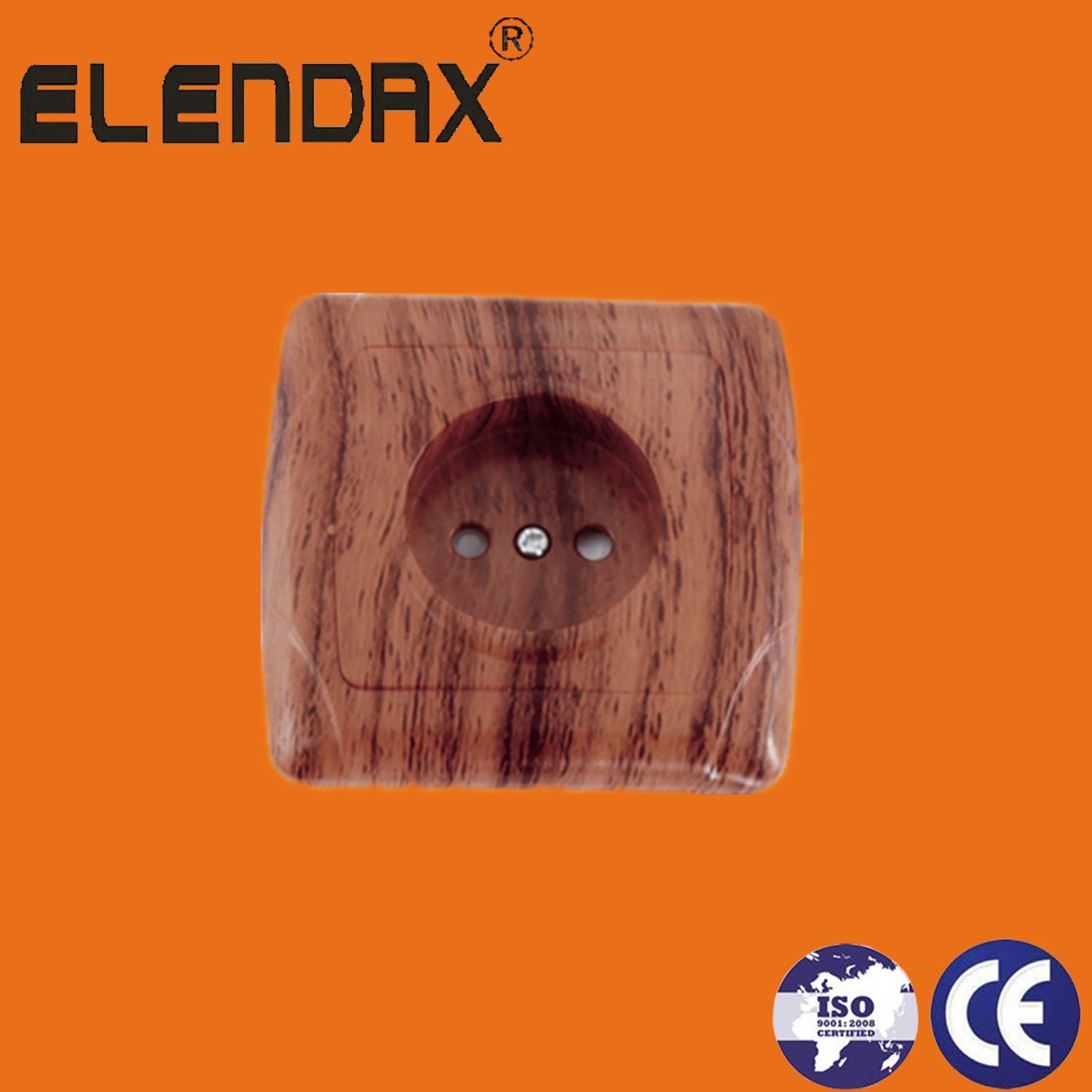 10A 250V Wood Power Socket