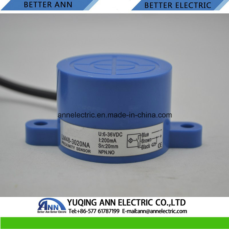 Lm48 Plane Installation Type Electric Inductiance Proximity Sensor Switch