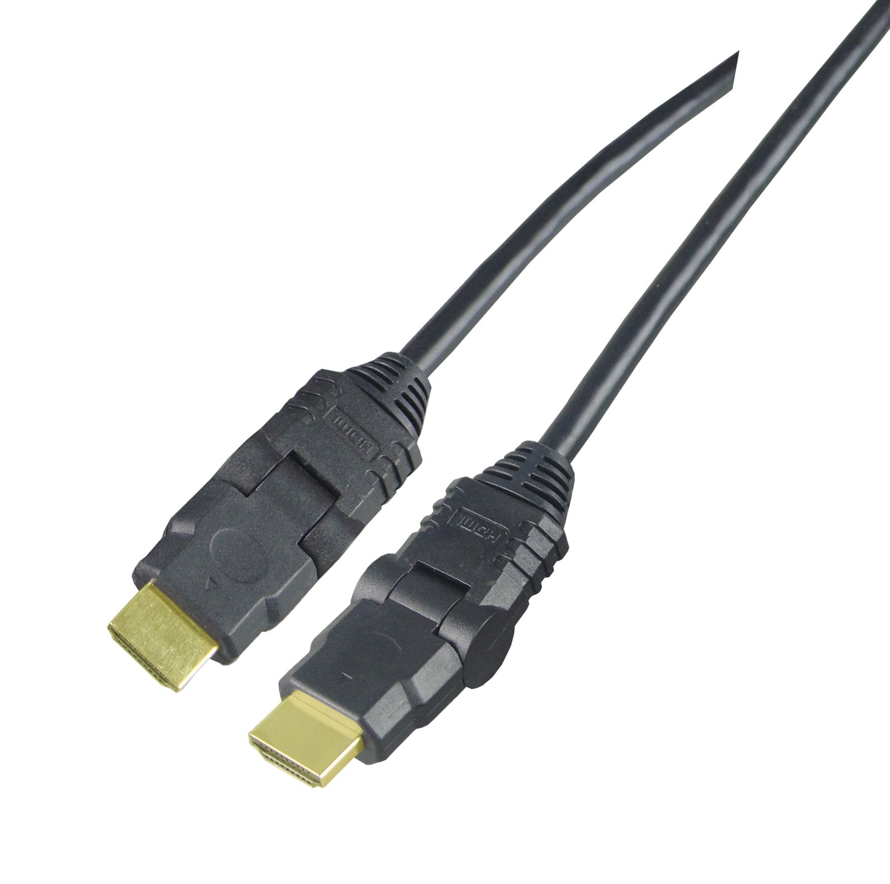 High-Speed HDMI Cable, Support 4k 3D Htdv, Rotatable Connector
