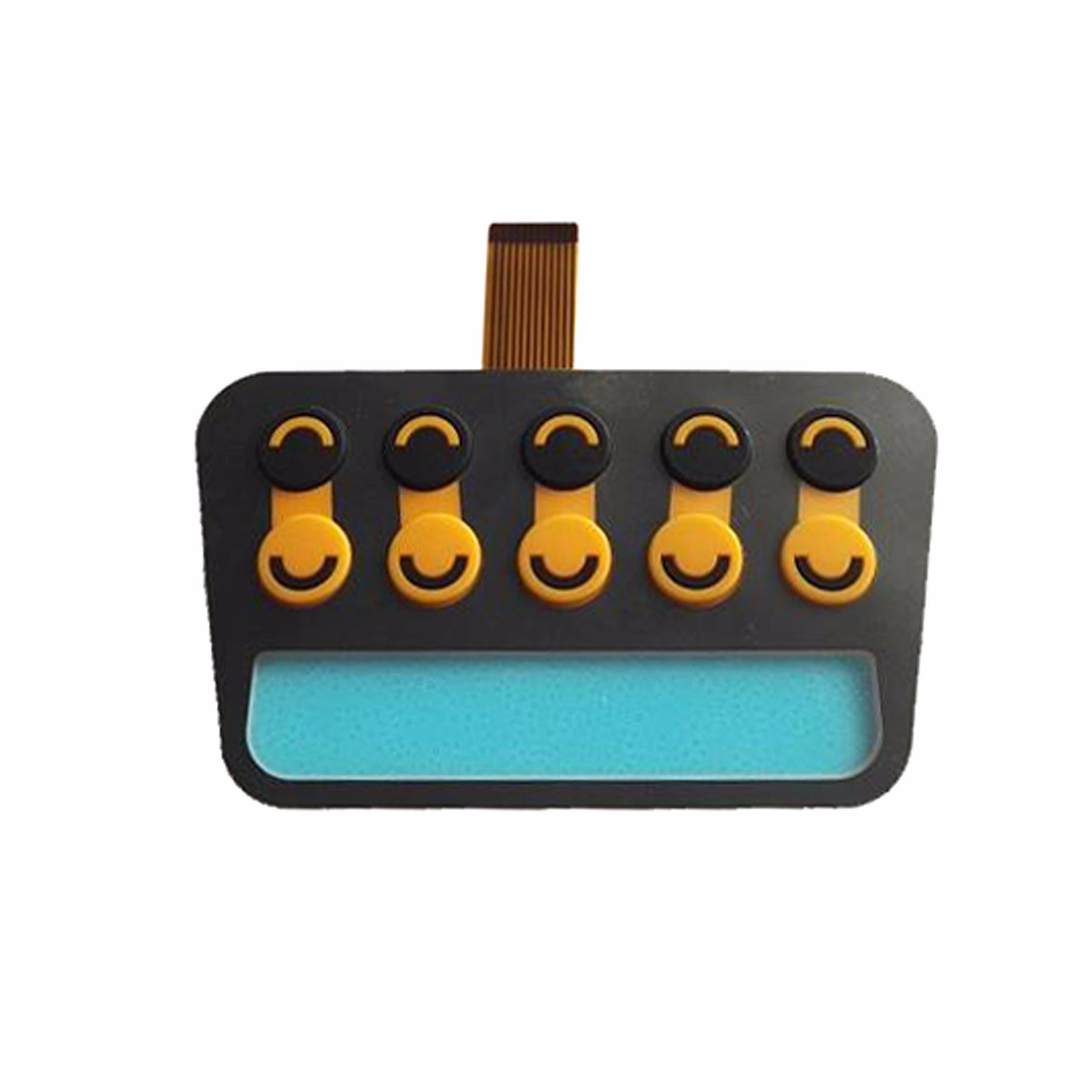 Custom Membrane Switch 3m Adhesive Graphic Overlay Keypad Screen Printing
