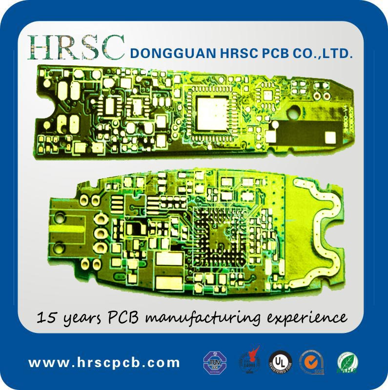Small Computer Maind Board PCB with Components