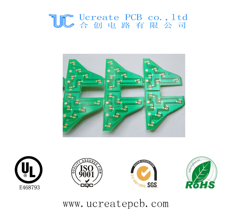 Multilayer PCB for Microwave Oven with Green Solder Mask