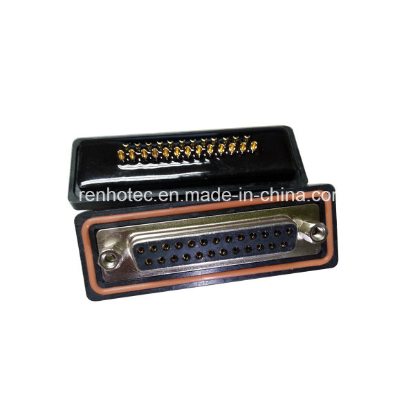 Waterproof IP67 dB 25pin Female Connector VGA