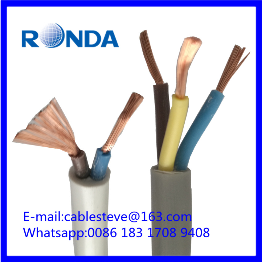 2X6 sqmm PVC flexible electrical copper cable