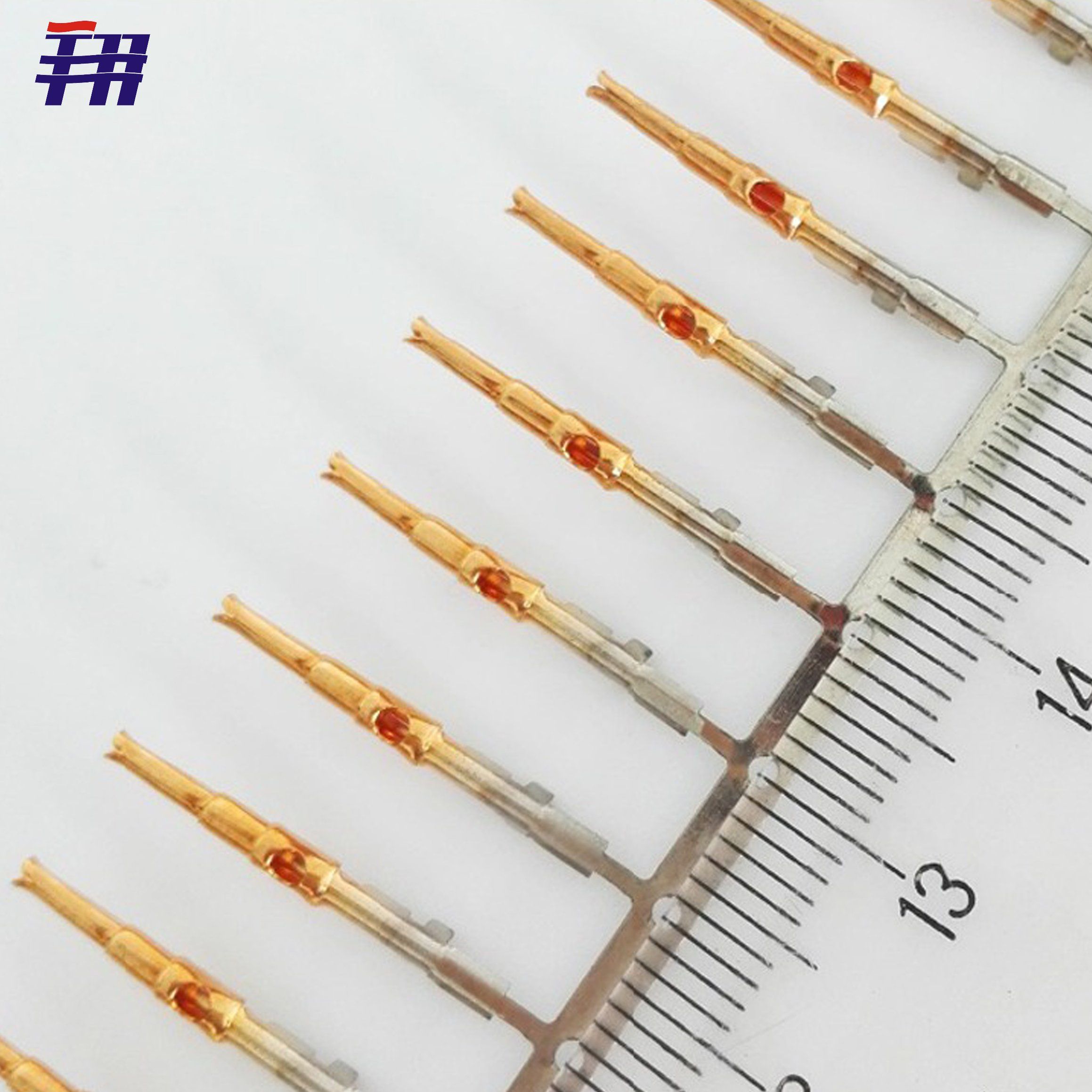Customized Gold Plated Automotive Battery Electrical Connector Terminal