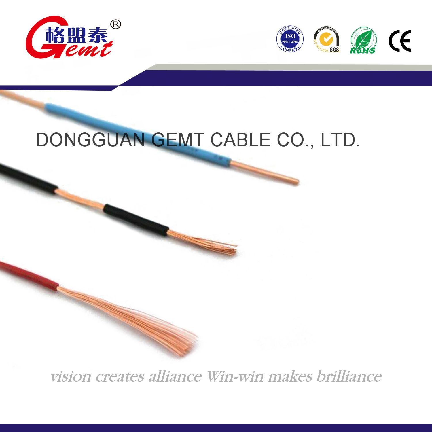 RV 2016 High Quality Stranded Copper Electrical Wire