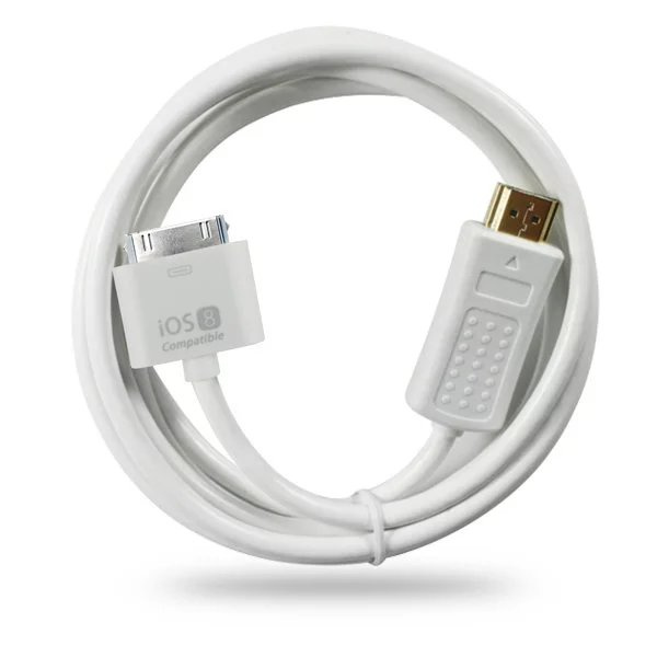 30pin Dock Connector to HDMI 1080P Adapter Cable for iPhone/iPad/iPod