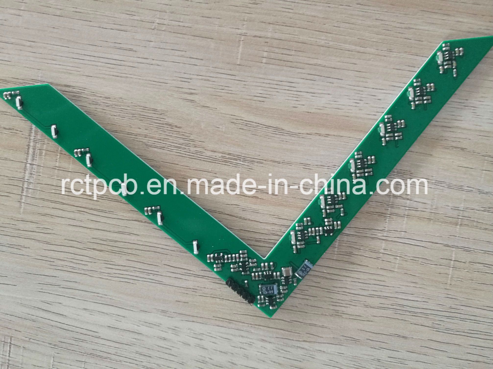 Doulbe Sided Rigid PCB Assembly with Immersion Gold