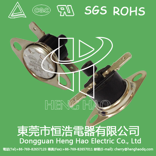 Plastic Manual Reset Heating Thermostat