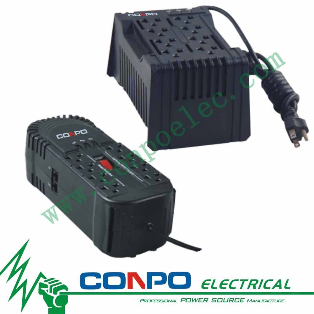 Cr-250va/350va/500va/600va Relay USA Socket Automatic Voltage Regulator/Stabilizer