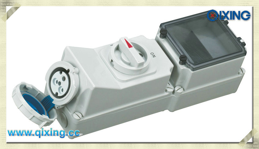 Industrial Socket for Duo Mechanical Interlock (QX5634)