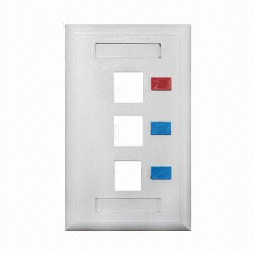 Three Holes Faceplate in 120 Type