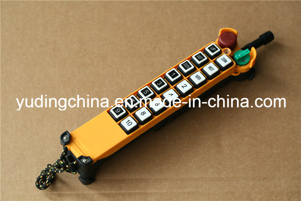 China Supplier Factory Price Industrial Crane Remote Control 16 Buttons Radio Remote Control Switch