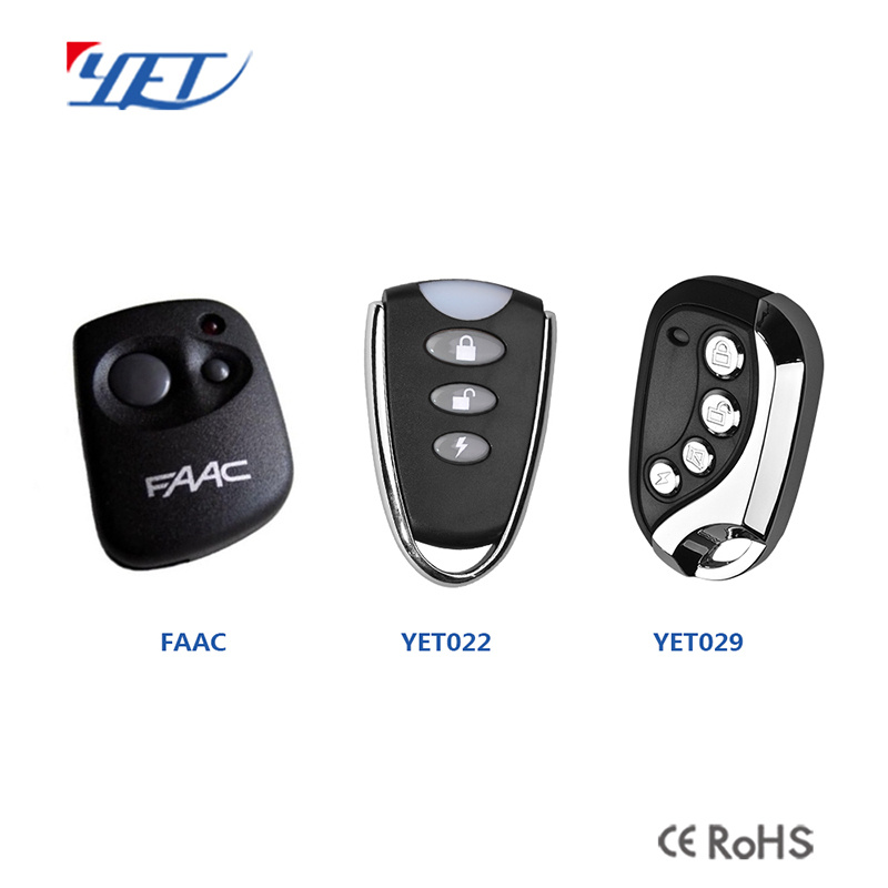 Nice-Smio Bft Faac Beninca Compatible Rolling Code Tansmitter Remote Control