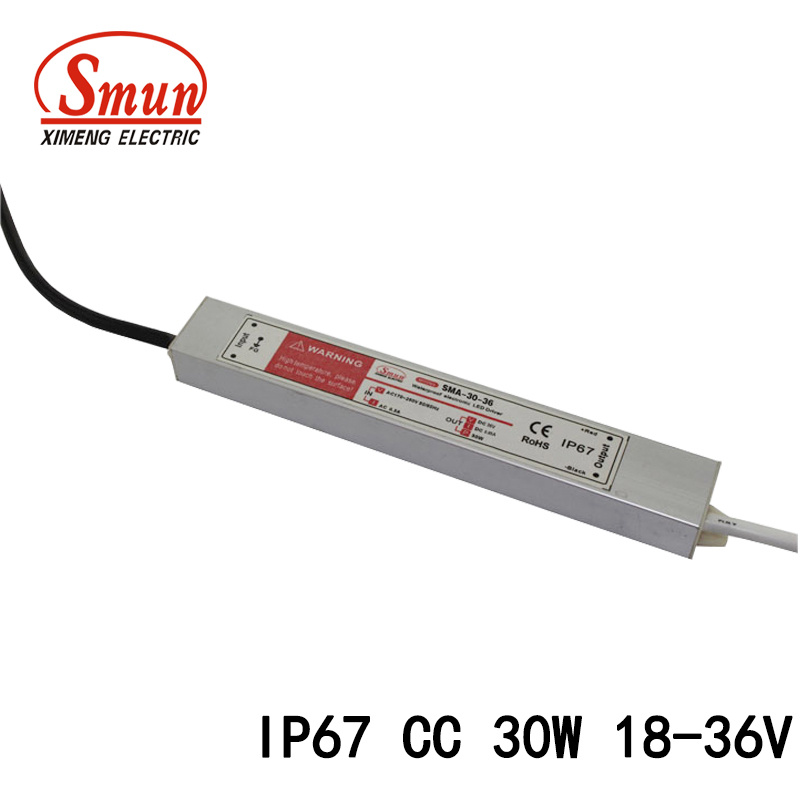 30W 18-36VDC 0.85A Constant Current Switching Power Supply LED Driver