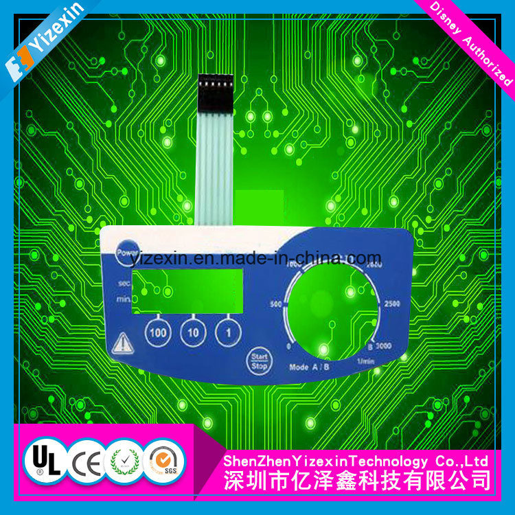China Professional Product Embossing Push Button Membrane Touch Panel Switch