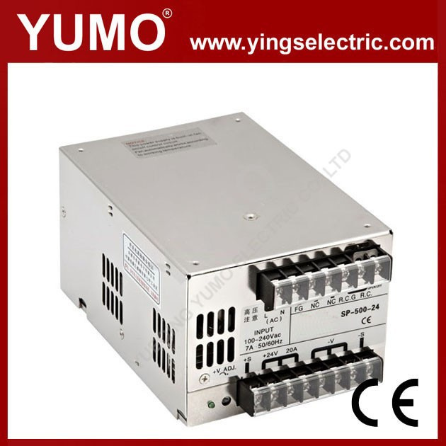 Yumo Sp-500 500W 12/24/48V Single Output High Efficiency Switching Power Supply