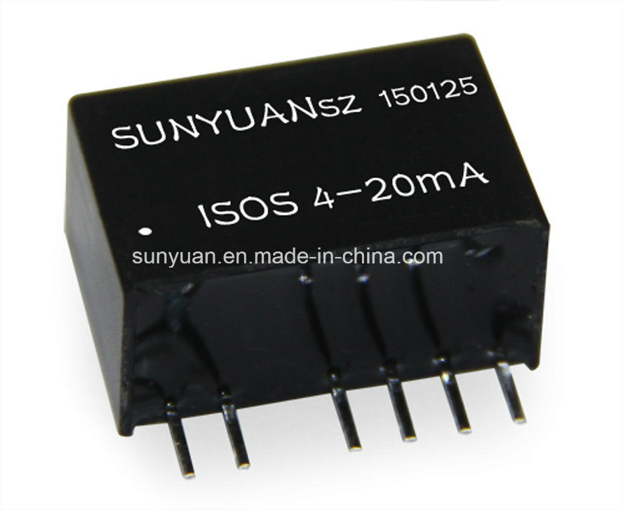 Low Cost Mini Size Two-Wrie ISO 4-20mA Loop Powered Isolator IC Isos 4-20mA Series