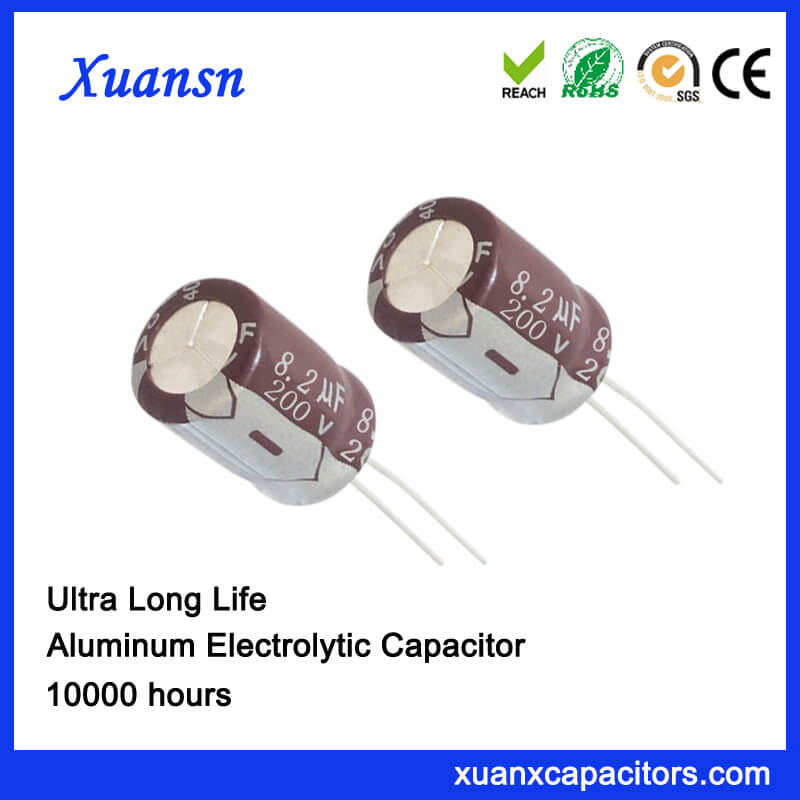 8.2UF 200V High Voltage Capacitor Manufacturer