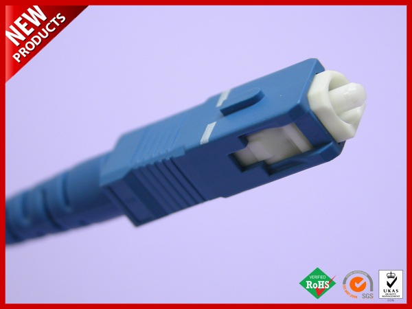 2.0mm/3.0mm Fiber Optic Single-mode SC APC Simplex Connectors