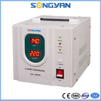 Servo Motor Control AC Automatic Voltage Stabilizer/Regulator