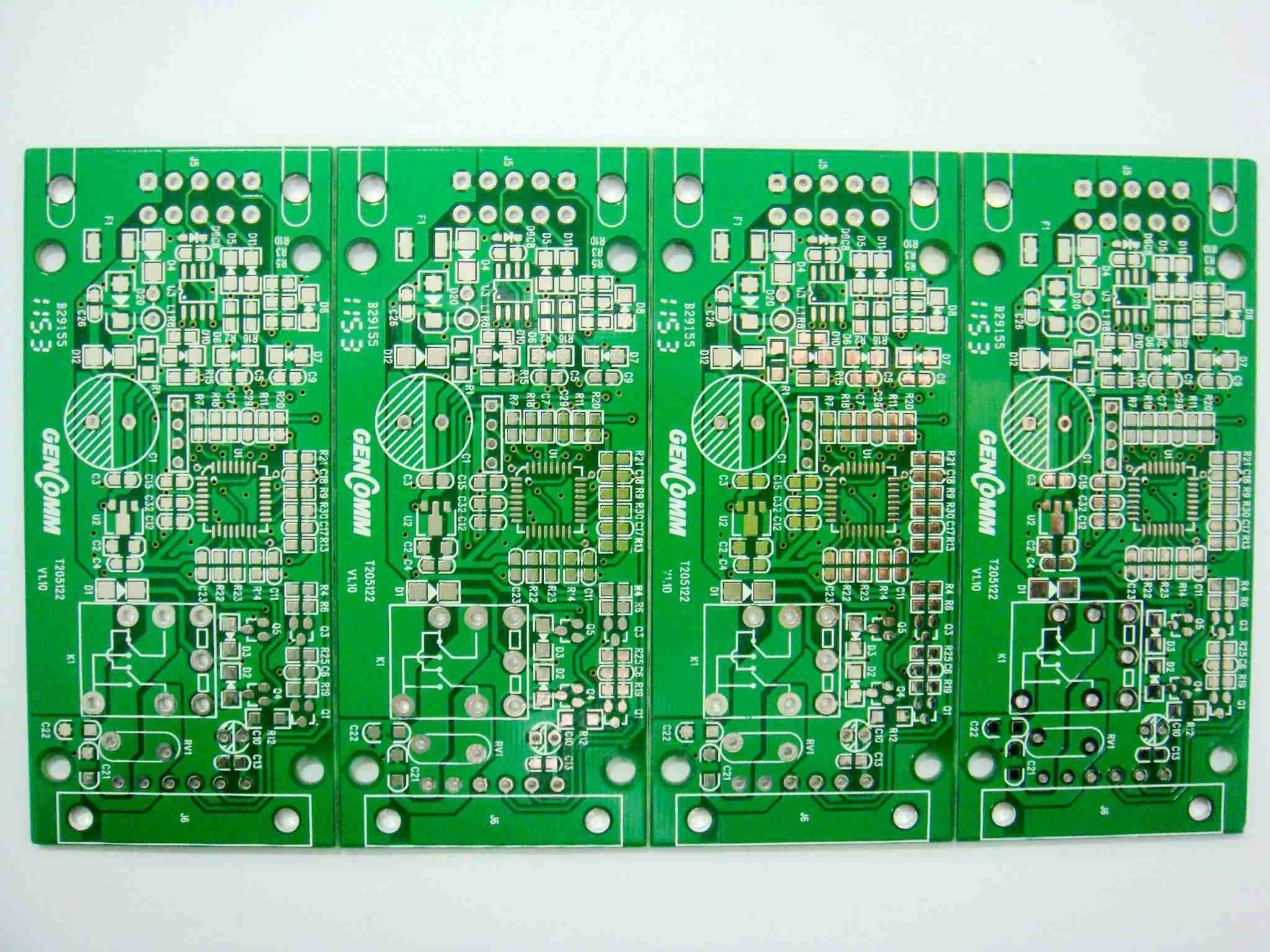 2 Layer Fr4 Green LED PCB Printed Circuit Board PCB