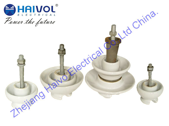 Pin Type Porcelain Insulators with Spindle