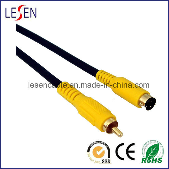 AV Cable, RCA to S-Video Plug