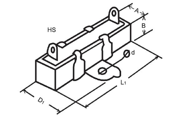 Rx27-4hs Ceramic Encased Wire Wound Resistor with Support