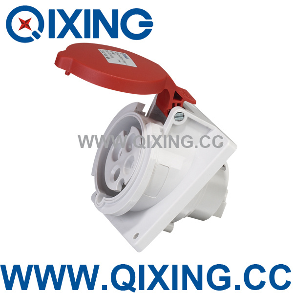 IP44 Excellent Quality Panel Inclined Socket (QX1496)