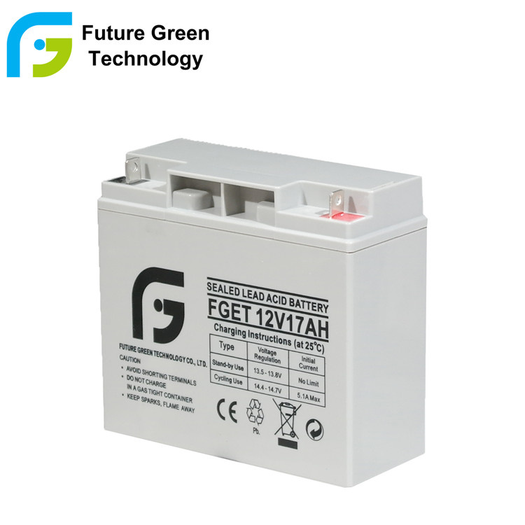 12V 17ah Solar Deep Cycle AGM Lead Acid UPS Battery