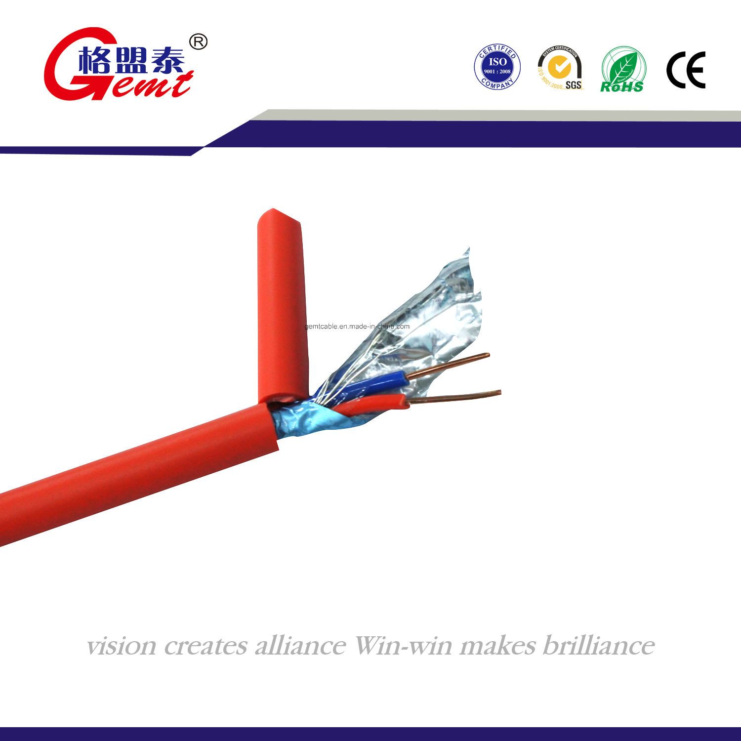 Alarming Using Fire Resistant Wire in Africa