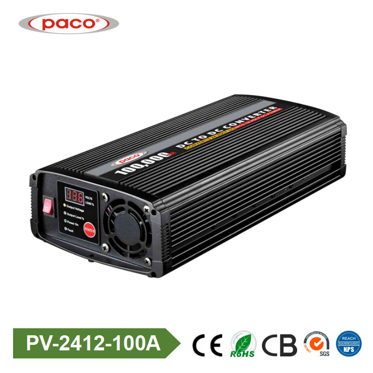 Frequency Converter Factory Price 24V to 12V 100A DC Converter