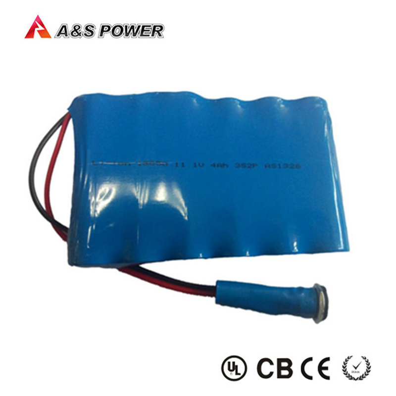12V 11.1V 4ah 18650 Rechargeable Lithium Li-ion Battery Pack