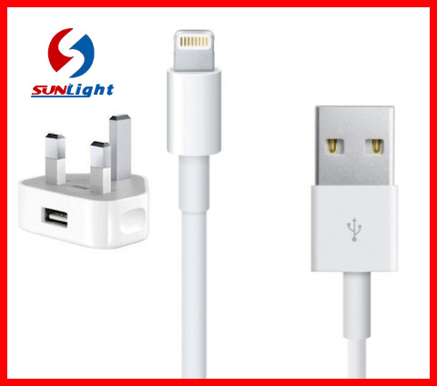 Original Travel USB Charger with Cable for iPhone 7