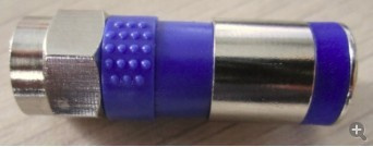 RG6 Comp. Connector& RG6/Rg59 Compression Connector