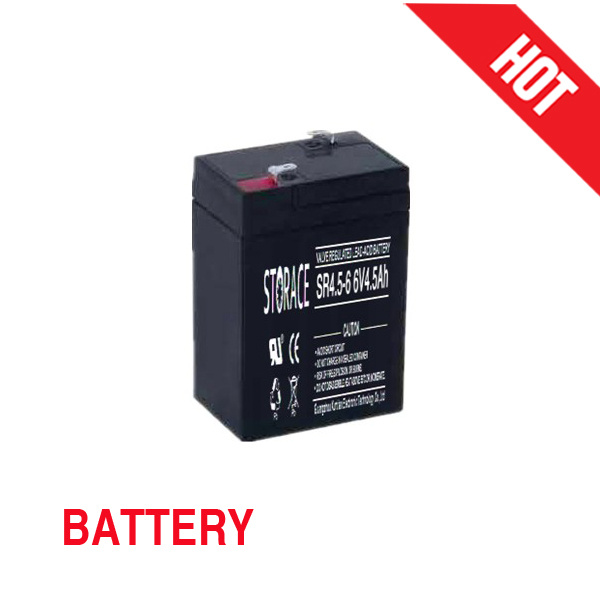 6V4.5ah Lead Acid Battery for LED Light Use