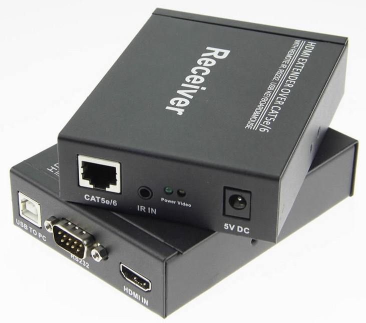 50m HDMI+ Kvm Extender (by single Cat5e)