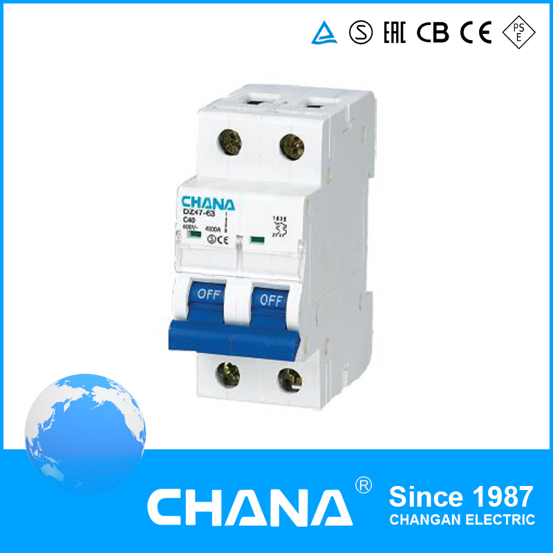 RoHS and Ce Approved New Type Mini Circuit Breaker with Blank Cover