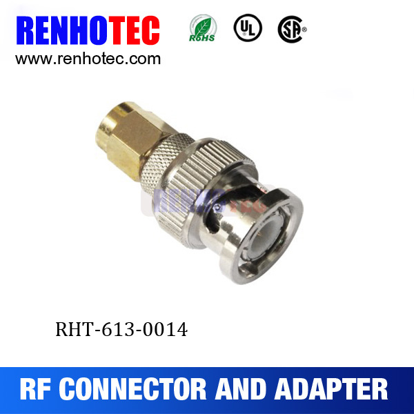 RF Connector SMA Male to BNC Male Electrical Adapter